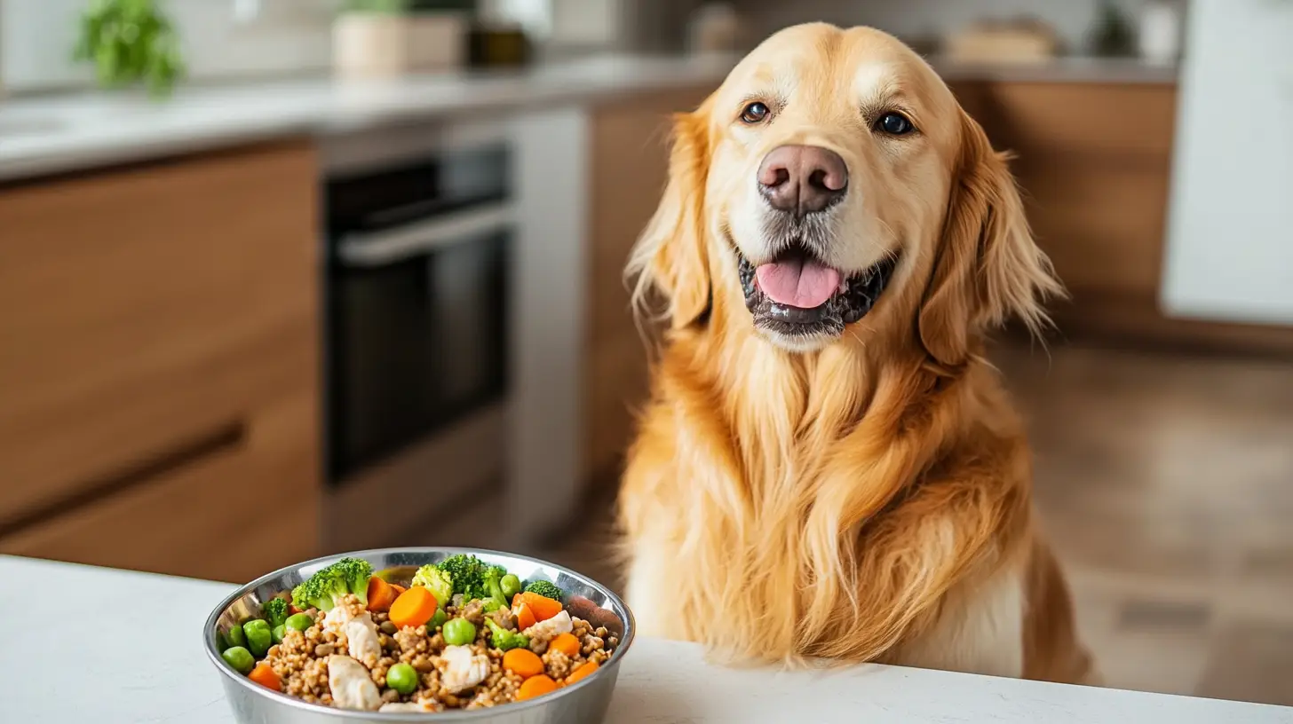 Golden retriever food guide